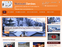Tablet Screenshot of muktinathdarshan.com